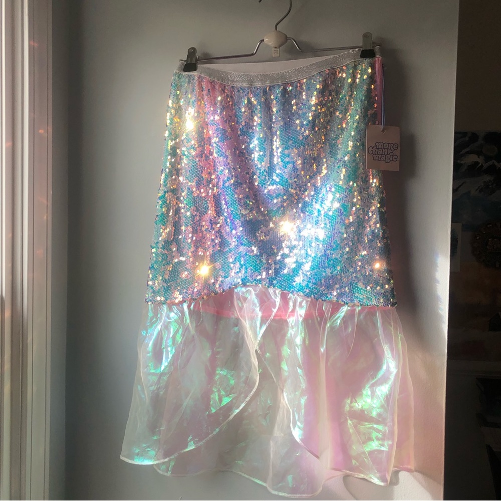 More than magic sequin skirt